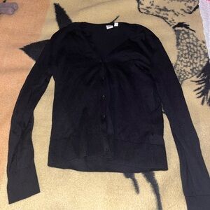 Gap black cardigan, size s